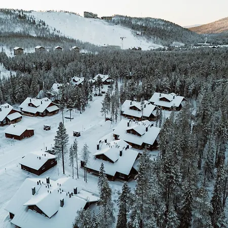 Auroralevi Sointuilevi, Log Cabin, Central, Sauna, 2 Passes Included *