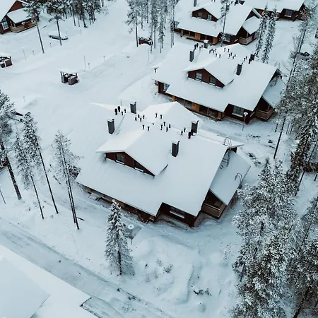 Auroralevi Sointuilevi, Log Cabin, Central, Sauna, 2 Passes Included 아파트
