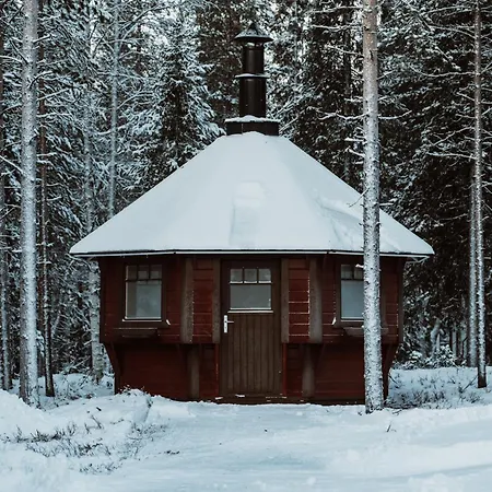 Apartament Auroralevi Sointuilevi, Log Cabin, Central, Sauna, 2 Passes Included