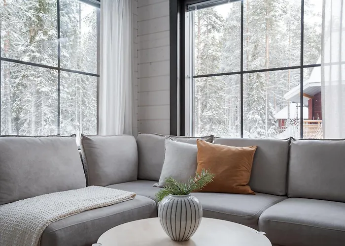 Διαμέρισμα Auroralevi Sointuilevi B63, Central, Sauna, Nearby