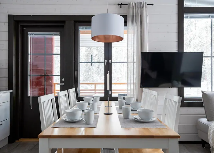 Auroralevi Sointuilevi B63, Central, Sauna, Nearby Διαμέρισμα Levi