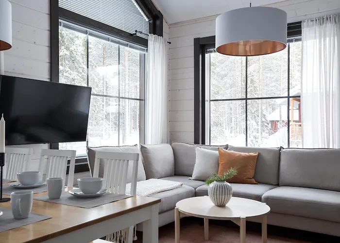 Auroralevi Sointuilevi B63, Central, Sauna, Nearby * Levi